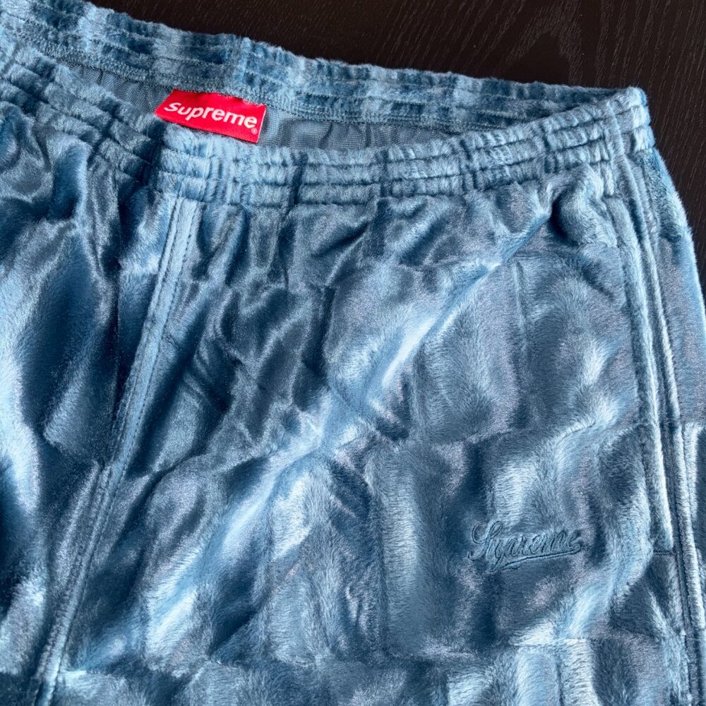 Rare! Supreme Velour Pant Slate Fall-Winter 2021